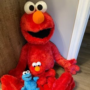 Sesame Street Plushie Lot